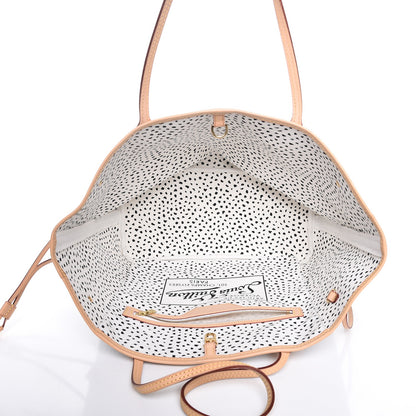 Louis Vuitton Monogram Kusama Waves Neverfull MM White 5 of 7