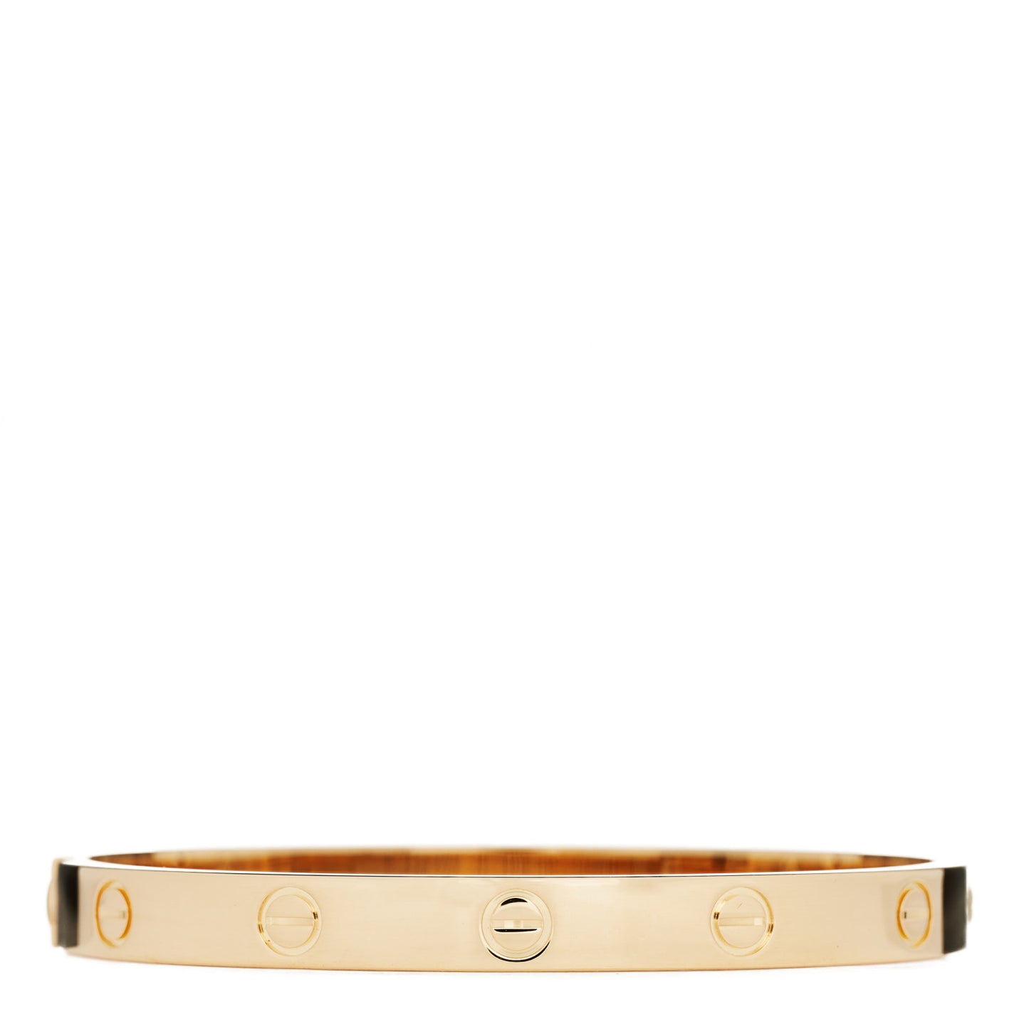 18K Yellow Gold LOVE Bracelet 17