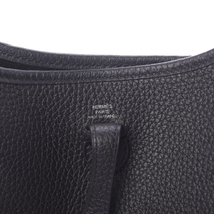 Hermes Taurillon Clemence Evelyne TPM Black 6 of 10