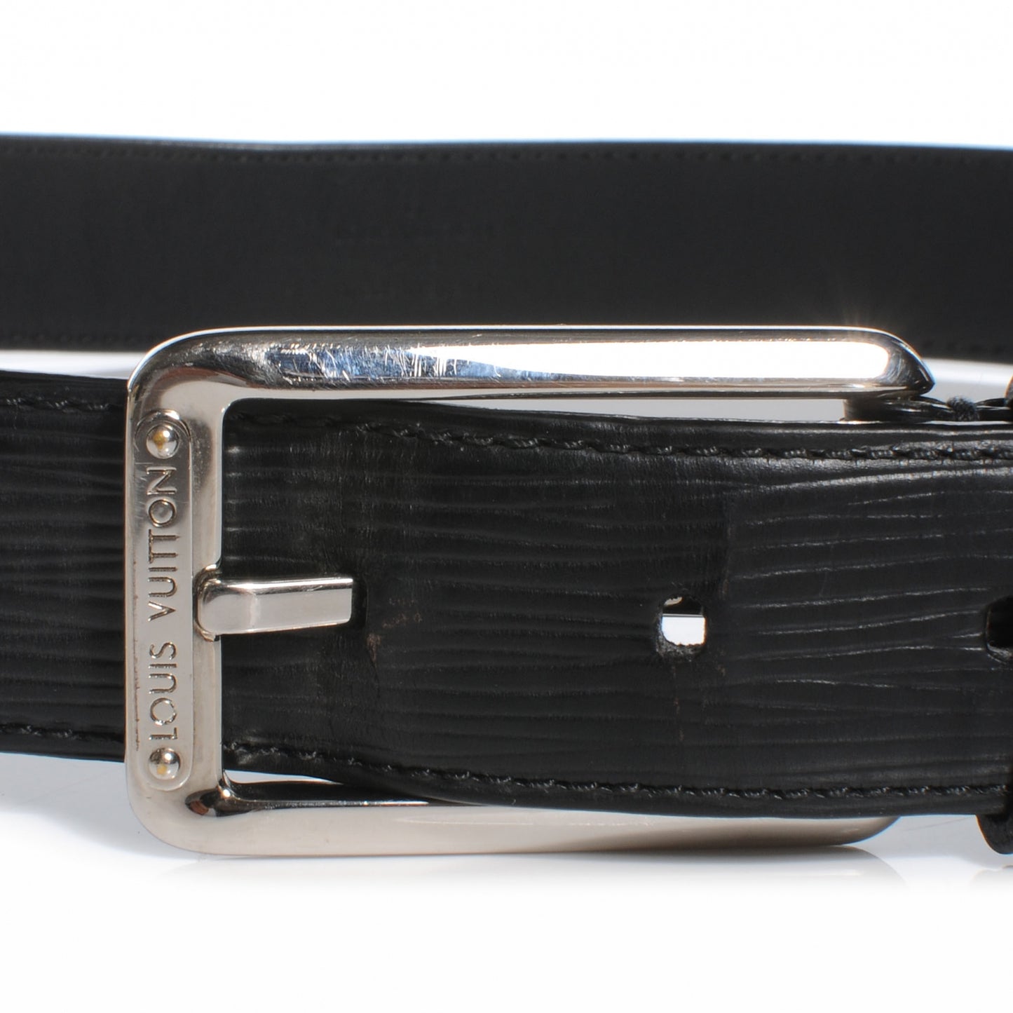 Epi Ceinture Force Belt 85 34 Black