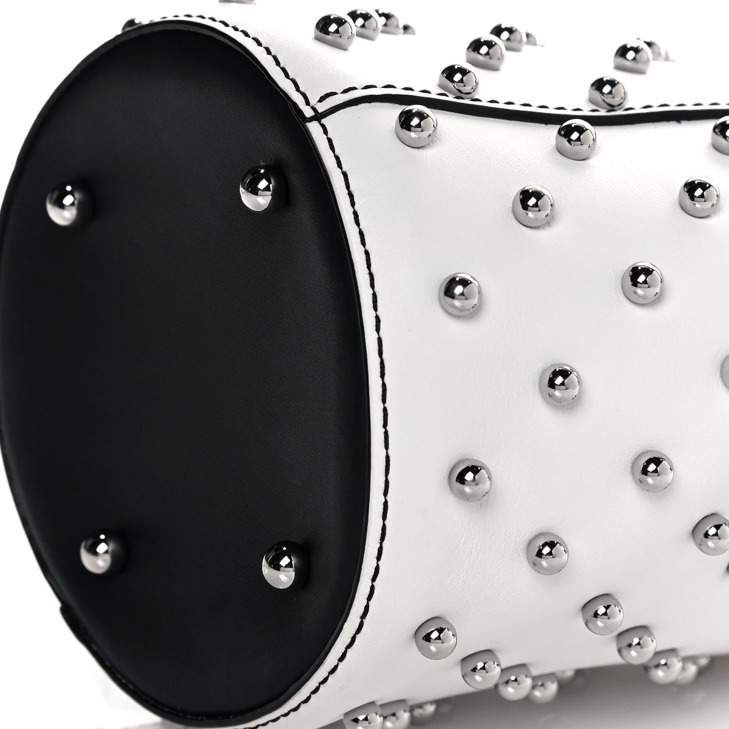 Alexander Wang Calfskin Mini Roxy Bucket Bag White 11 of 12