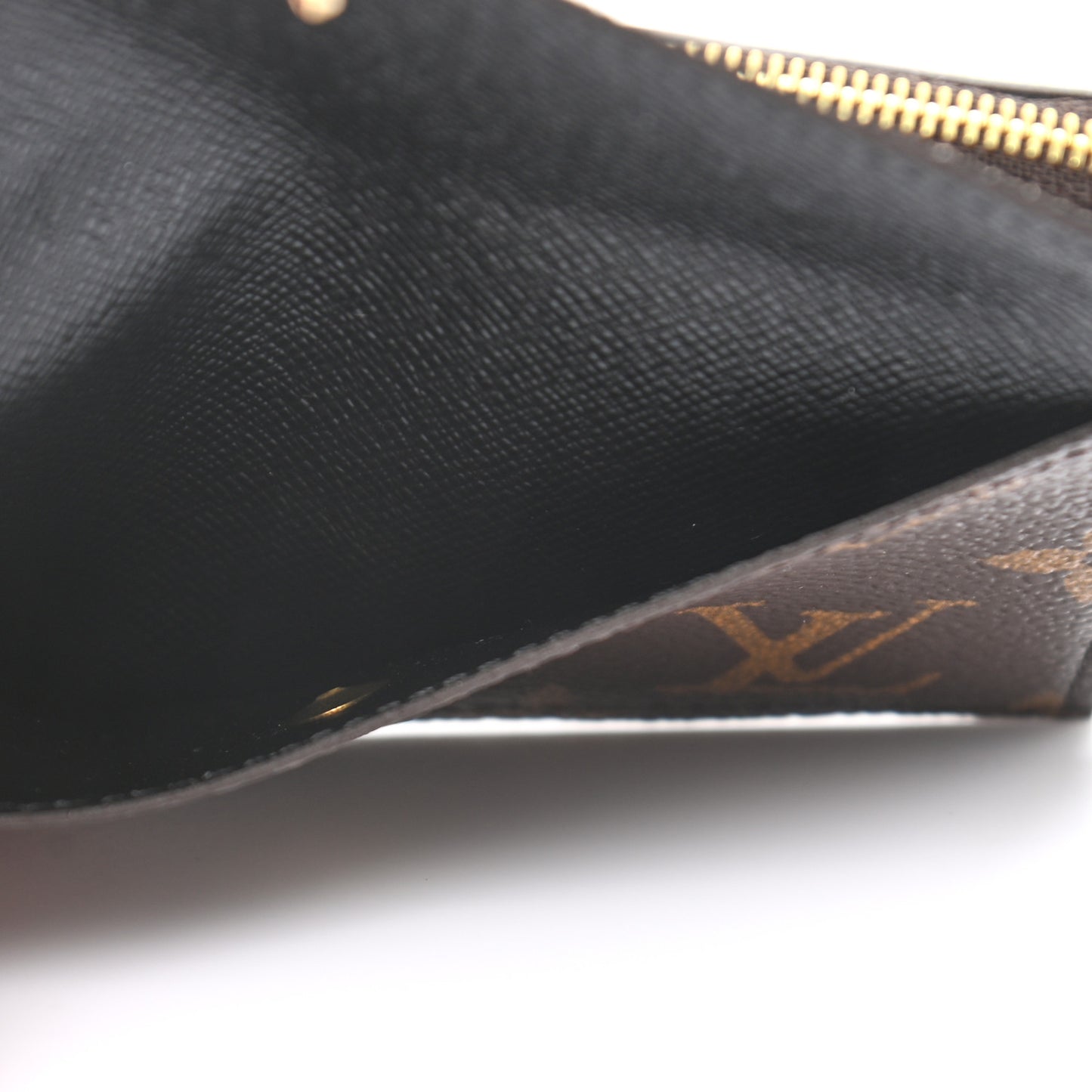 Monogram Recto Verso Card Holder Black