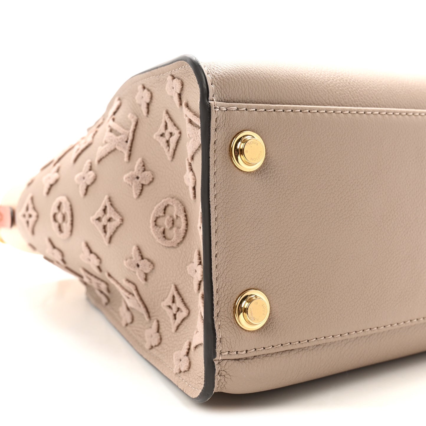 Calfskin Monogram Tufting On My Side Galet
