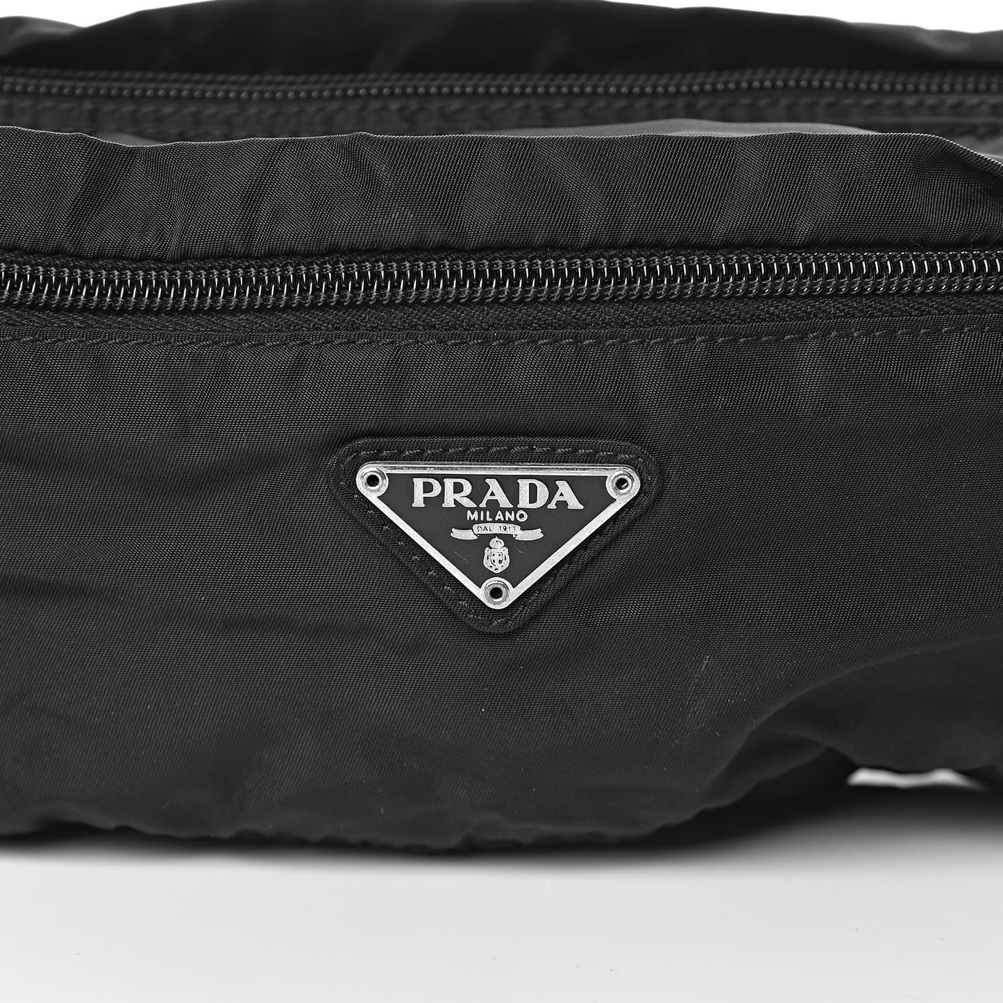 Tessuto Nylon Montagna Belt Bag Black