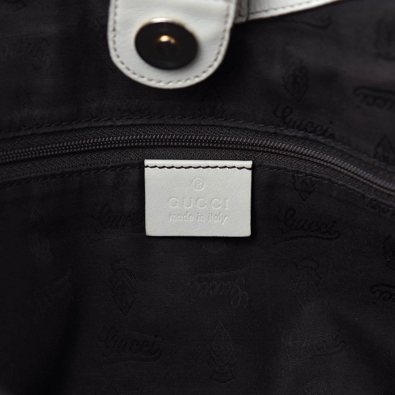 Gucci Guccissima Medium Sukey Tote Mystic White 6 of 14