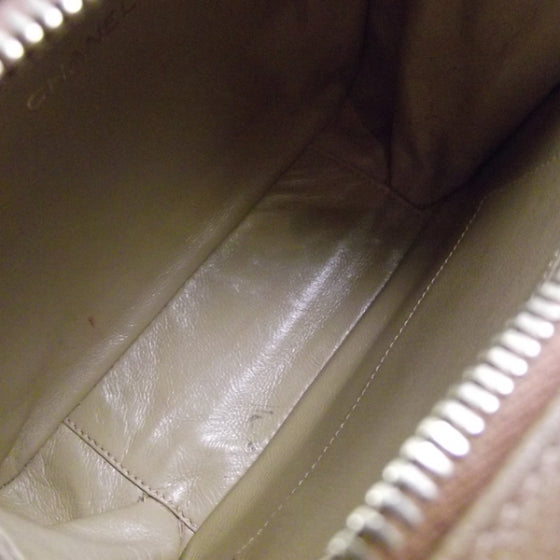 Chanel Leather CC Top Handle Bag 8 of 12