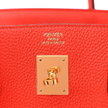 Hermes Togo Birkin 40 Capucine 6 of 13