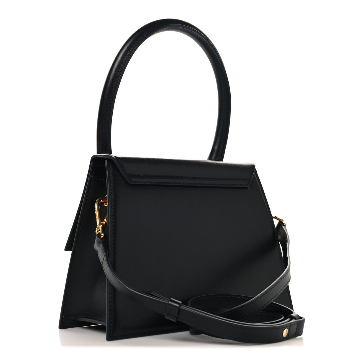 Jacquemus Smooth Calfskin Le Grand Chiquito Black 3 of 9