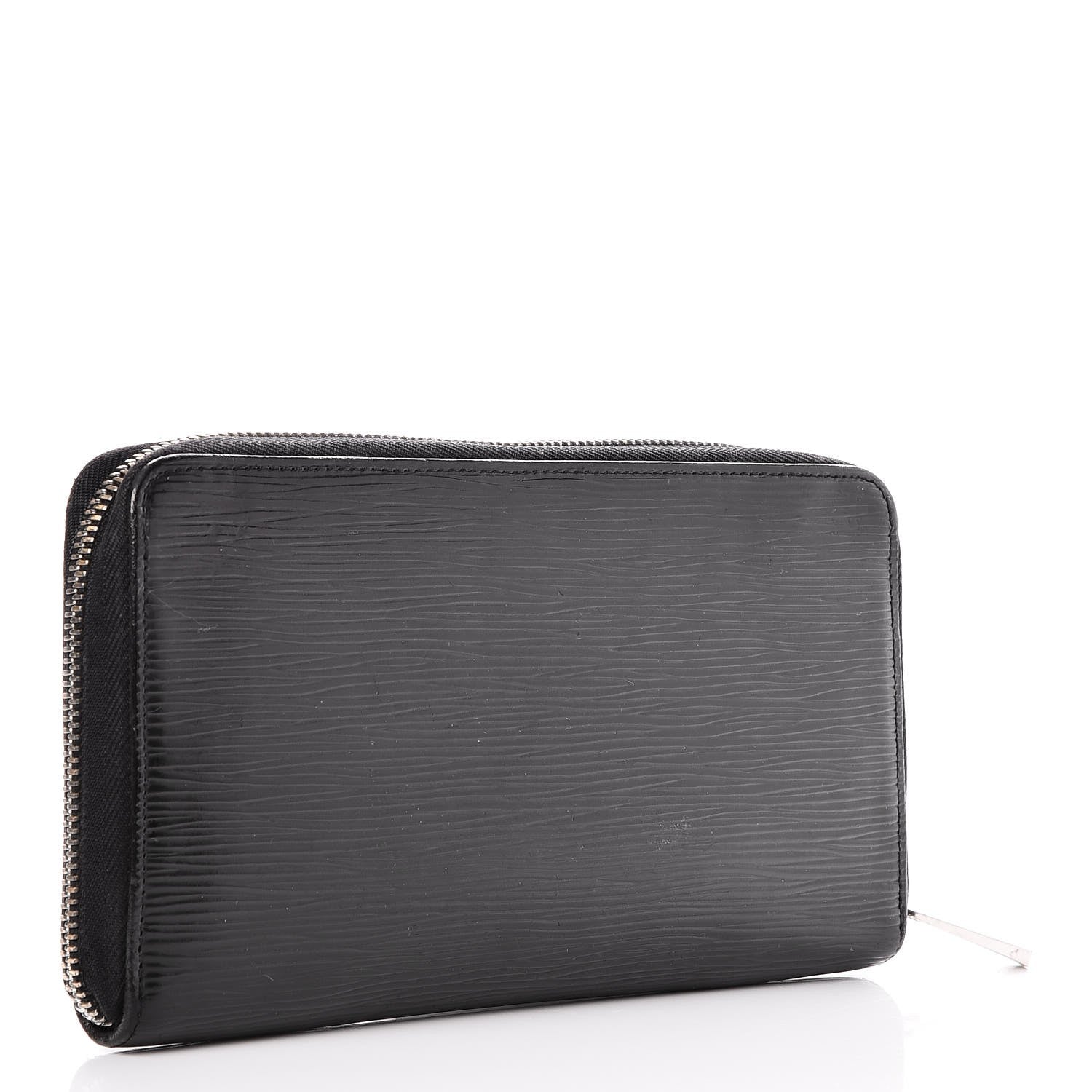 Louis Vuitton Epi Zippy Organizer Wallet Black 3 of 7