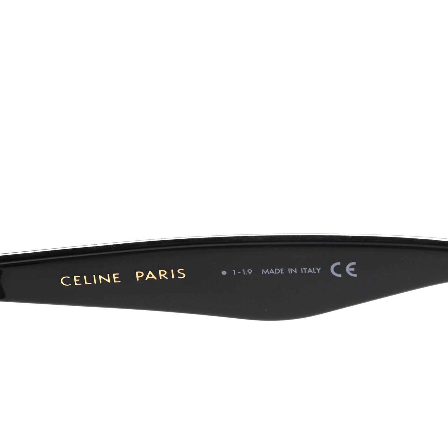 Acetate Crystal Cat Eye Sunglasses CL4019IS Black