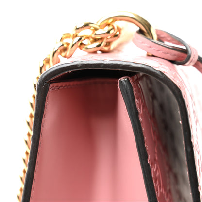 Gucci Guccissima Signature Medium Padlock Shoulder Bag Rose Baby Candy 11 of 12