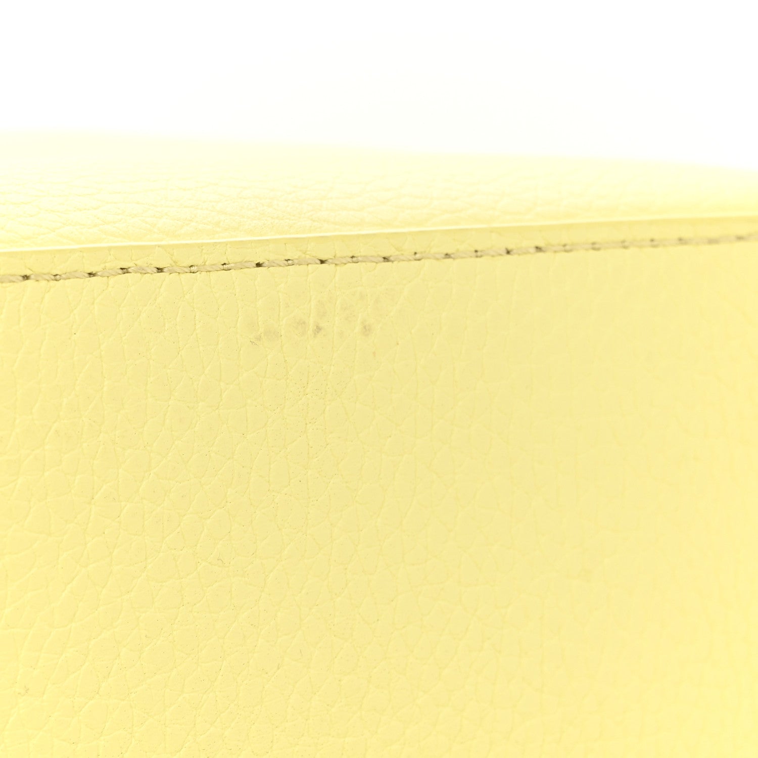 Louis Vuitton Taurillon Mini Capucines Sun Beam Yellow 20 of 27