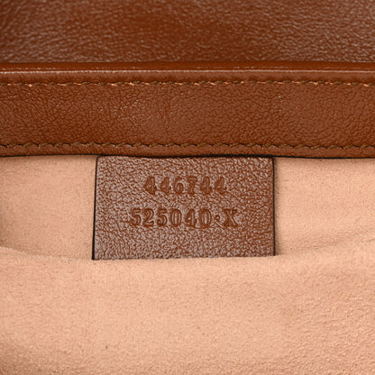 Gucci Azalea Calfskin Matelasse Diagonal Mini GG Marmont Shoulder Bag Cuir 7 of 11