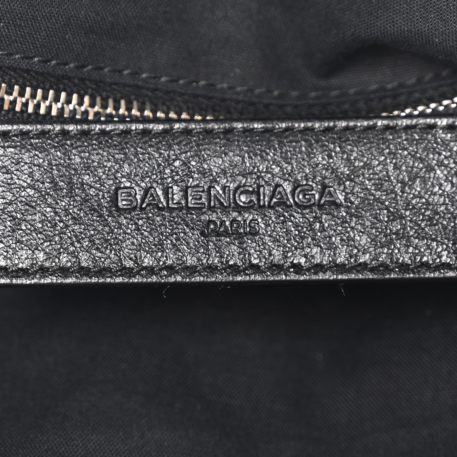 Balenciaga Agneau Giant 12 Silver Hardware Mini Pompon Black 6 of 10