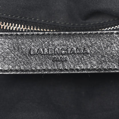 Balenciaga Agneau Giant 12 Silver Hardware Mini Pompon Black 6 of 10