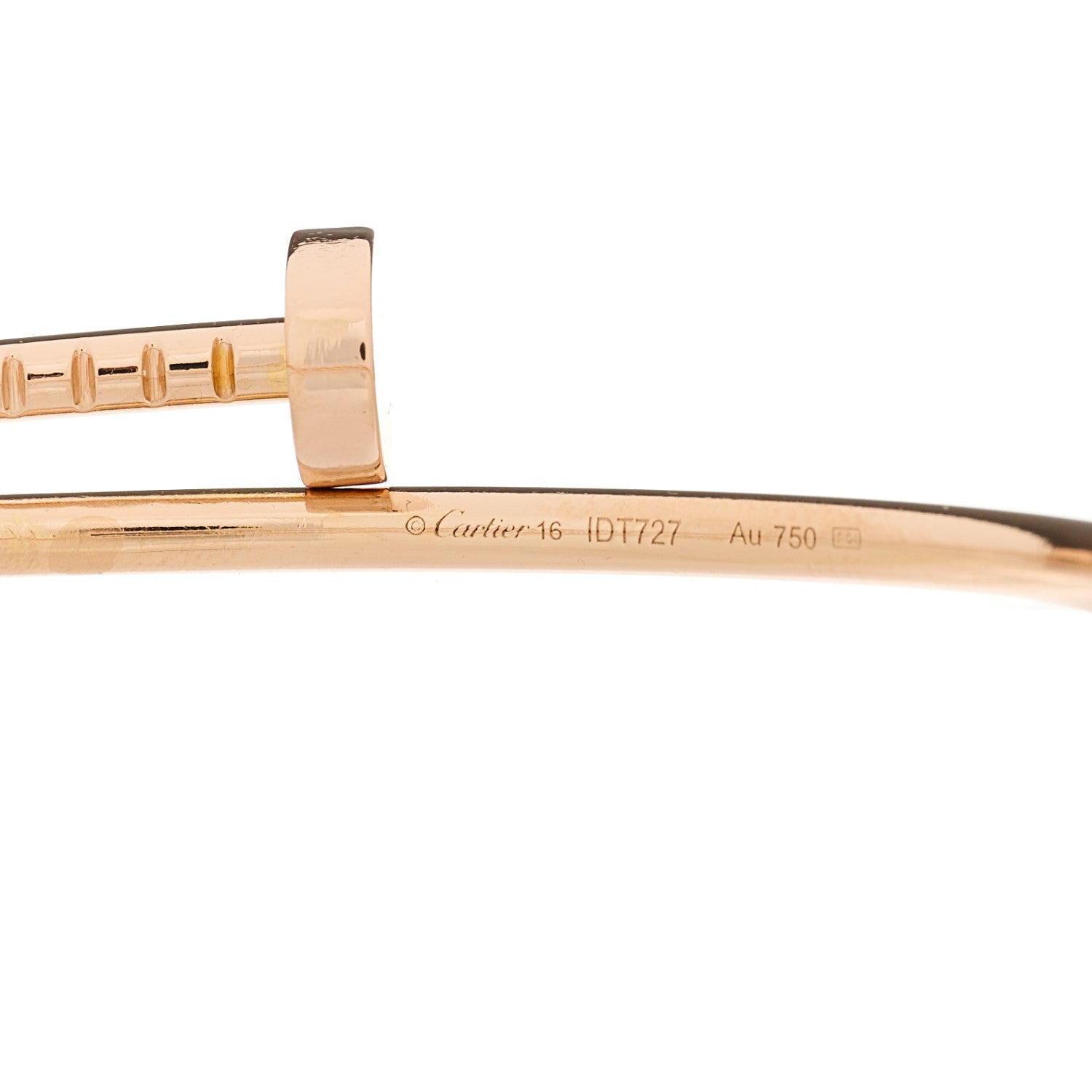 Cartier 18K Pink Gold Small Juste Un Clou Bracelet 16 3 of 3