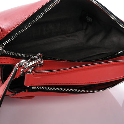 Fendi Vitello Baltico Dolce Shiny Nappa DotCom Satchel Caipiroska Bubblegum 8 of 10