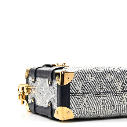 Louis Vuitton Monoglam Side Trunk MM Blue 8 of 9
