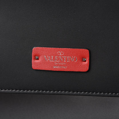 Valentino Garavani Nappa Rockstud Foldable Tote Black 6 of 9