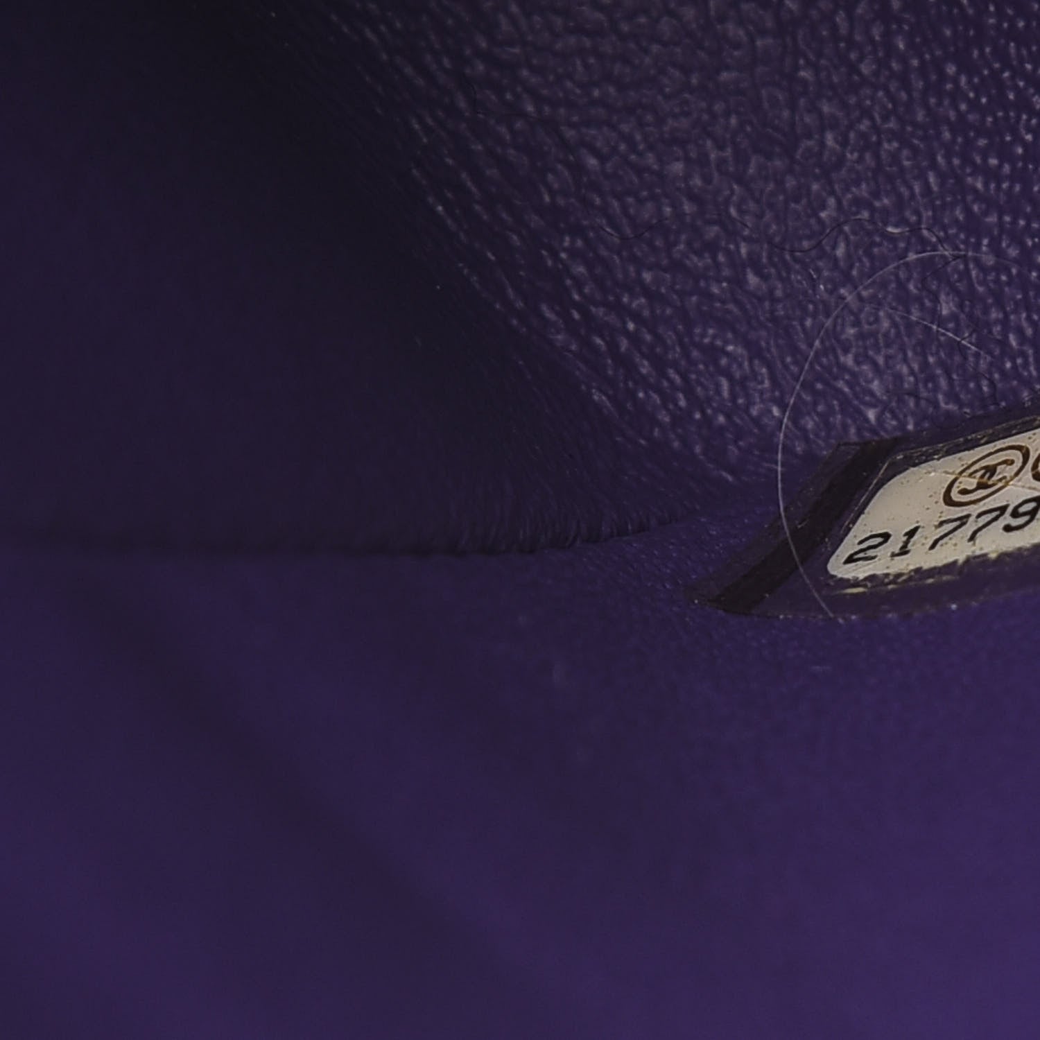 Chanel Lambskin Quilted Medium Double Flap Purple 7 of 11