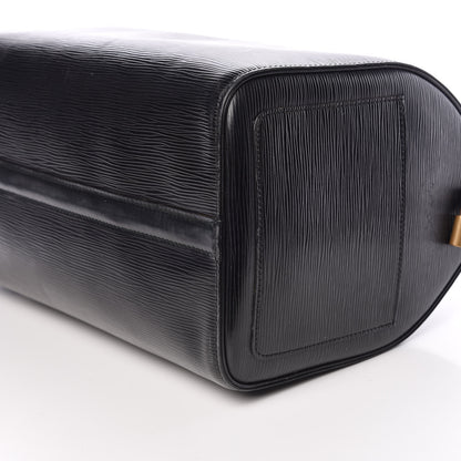 Louis Vuitton Epi Speedy 40 Black 9 of 11
