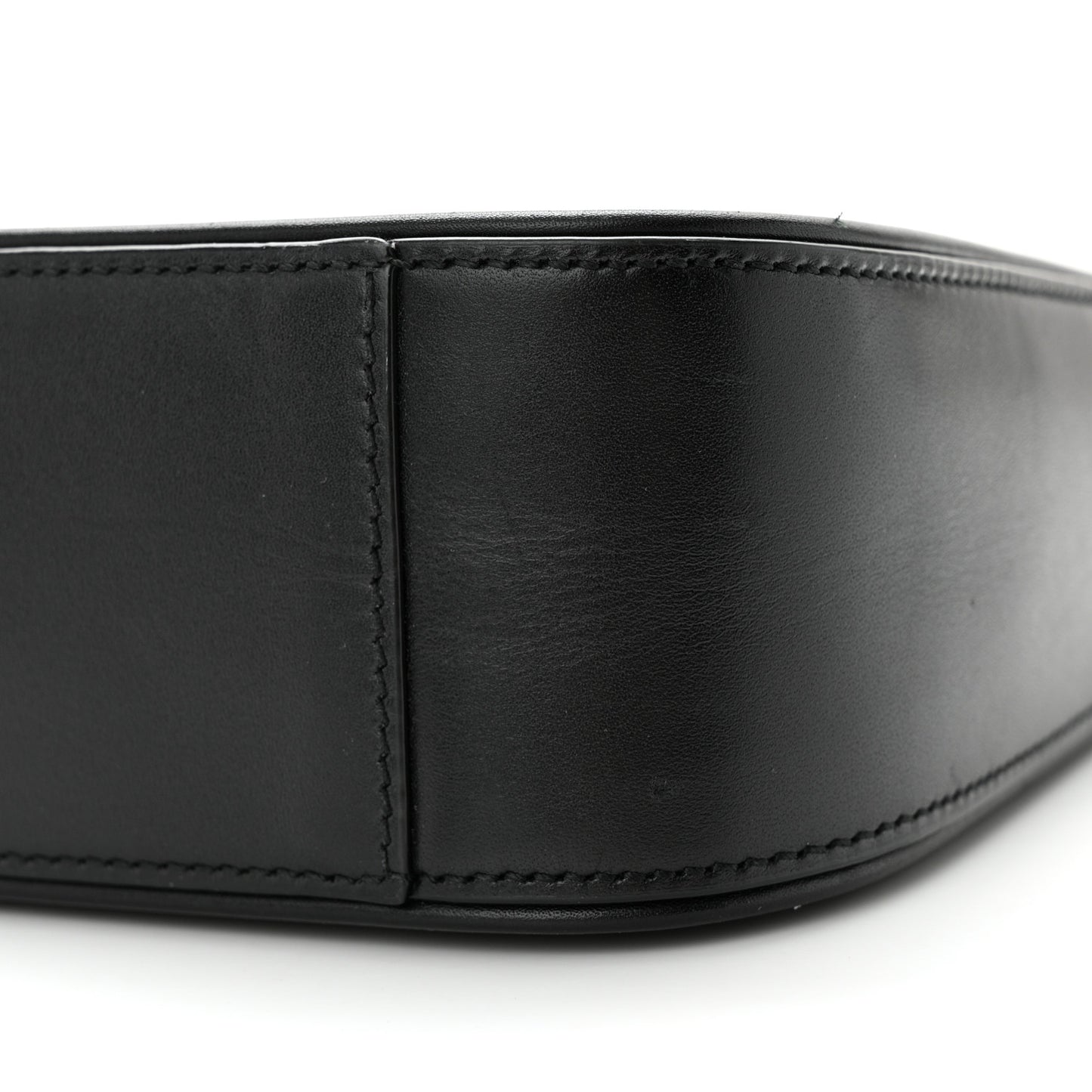 SAINT LAURENT Smooth Calfskin Le 5 A 7 Hobo Black