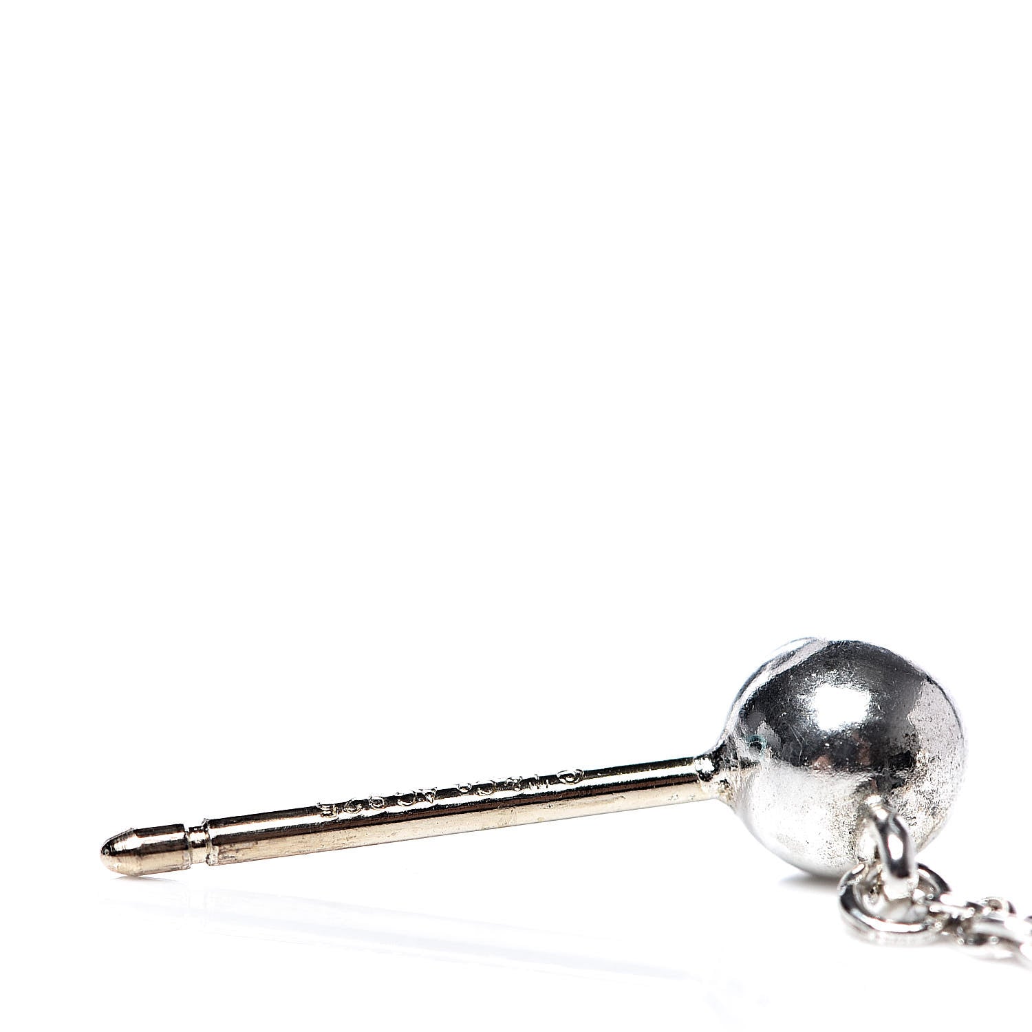 Tiffany Sterling Silver Pearl Ziegfeld Drop Earrings 4 of 5