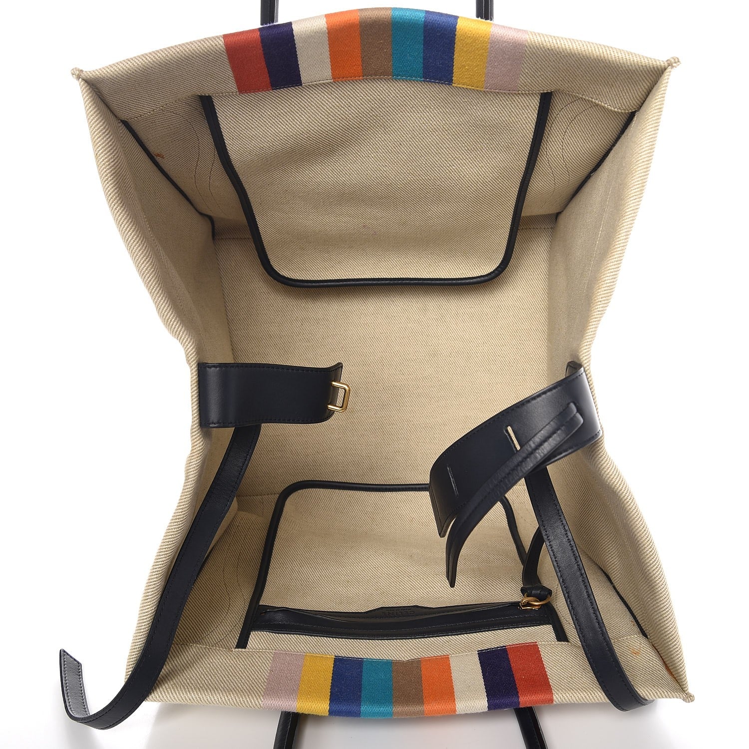 Celine Cotton Canvas Medium Phantom Luggage Multicolor 5 of 11