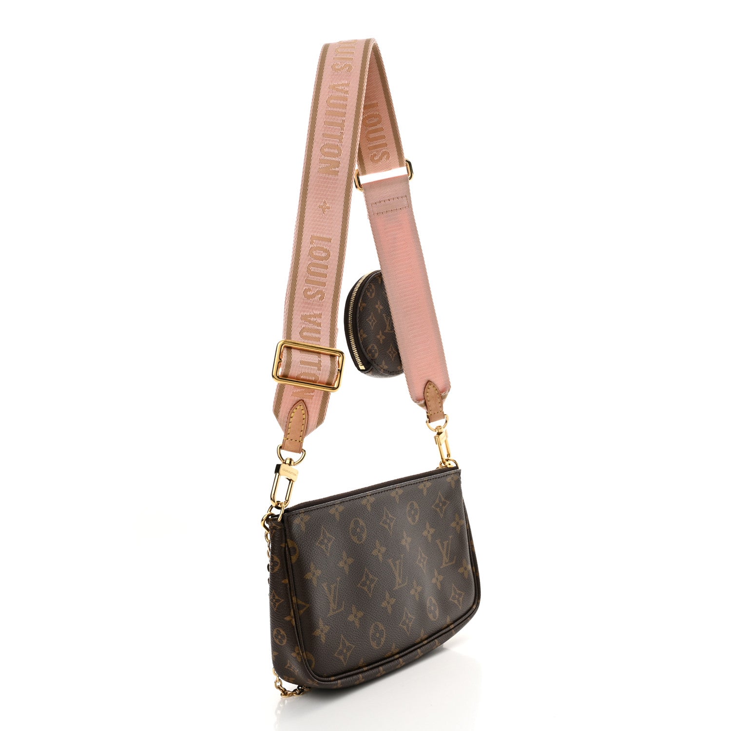 Louis Vuitton Monogram Multi Pochette Accessories Rose Clair 3 of 12