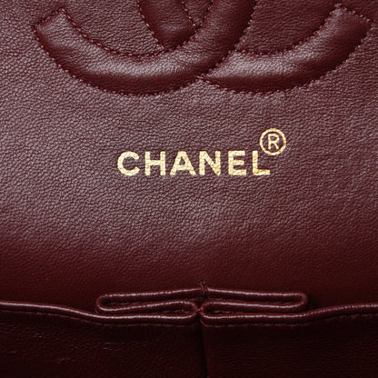 Chanel Lambskin Quilted Medium Double Flap Black 6 of 11