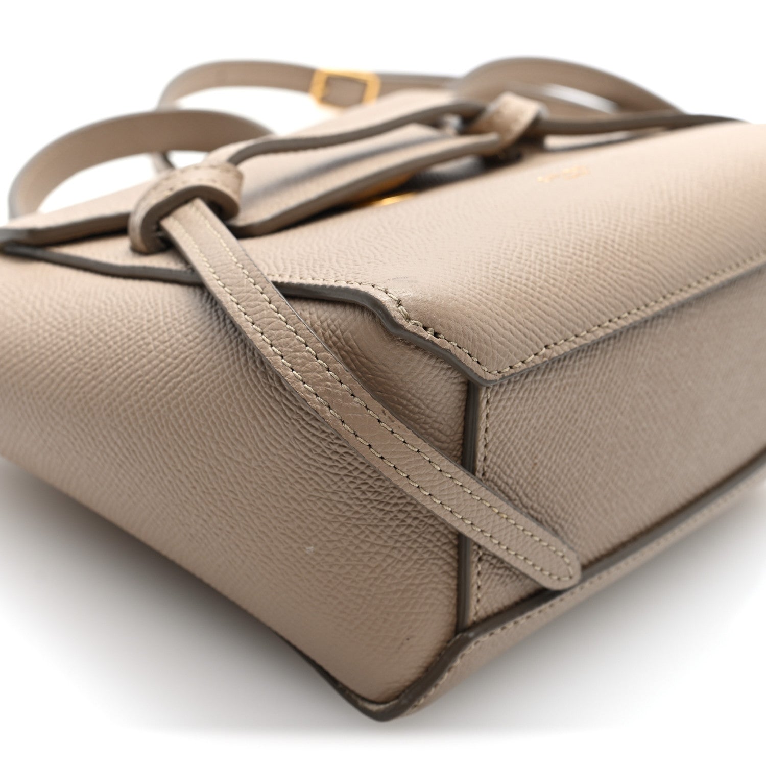Celine Grained Calfskin Pico Belt Bag Light Taupe 8 of 9
