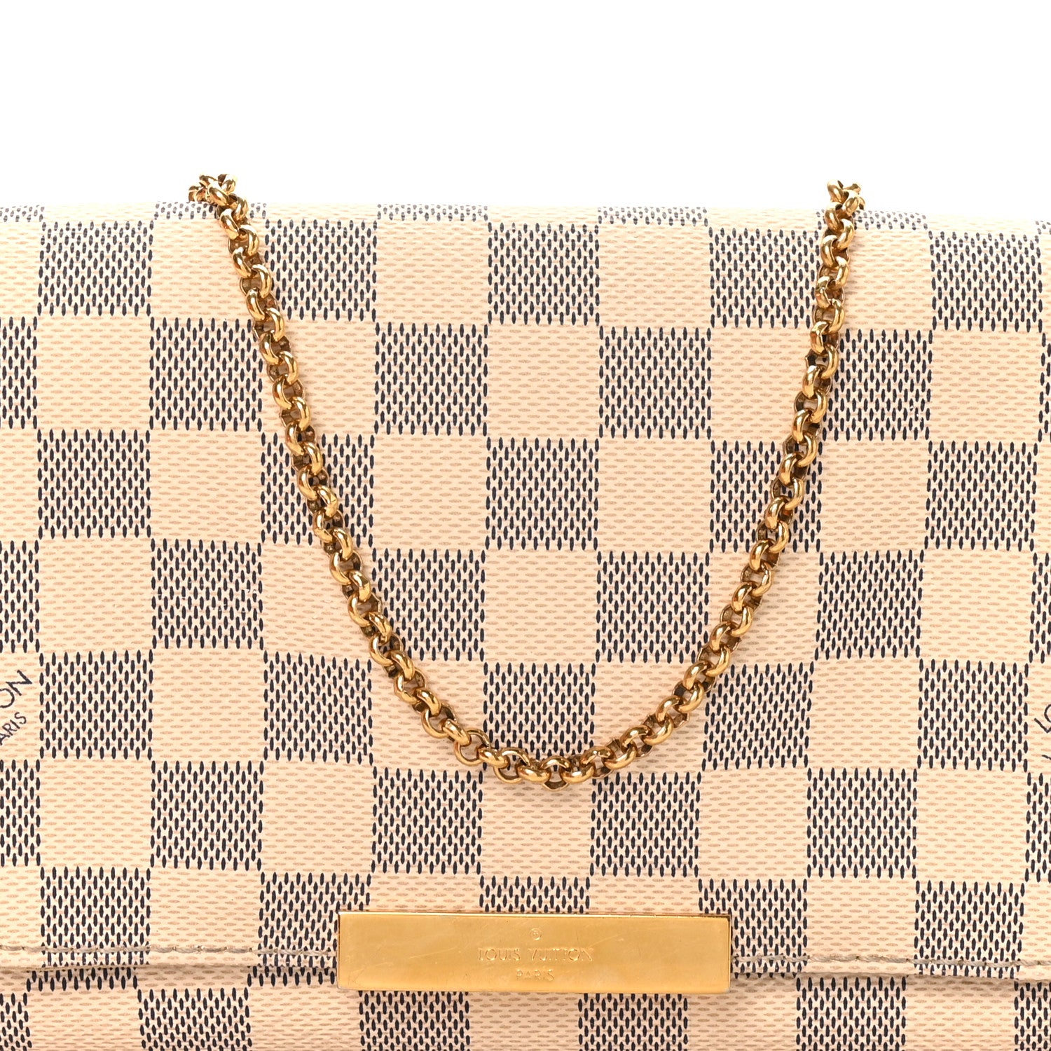 Louis Vuitton Damier Azur Favorite MM 7 of 9
