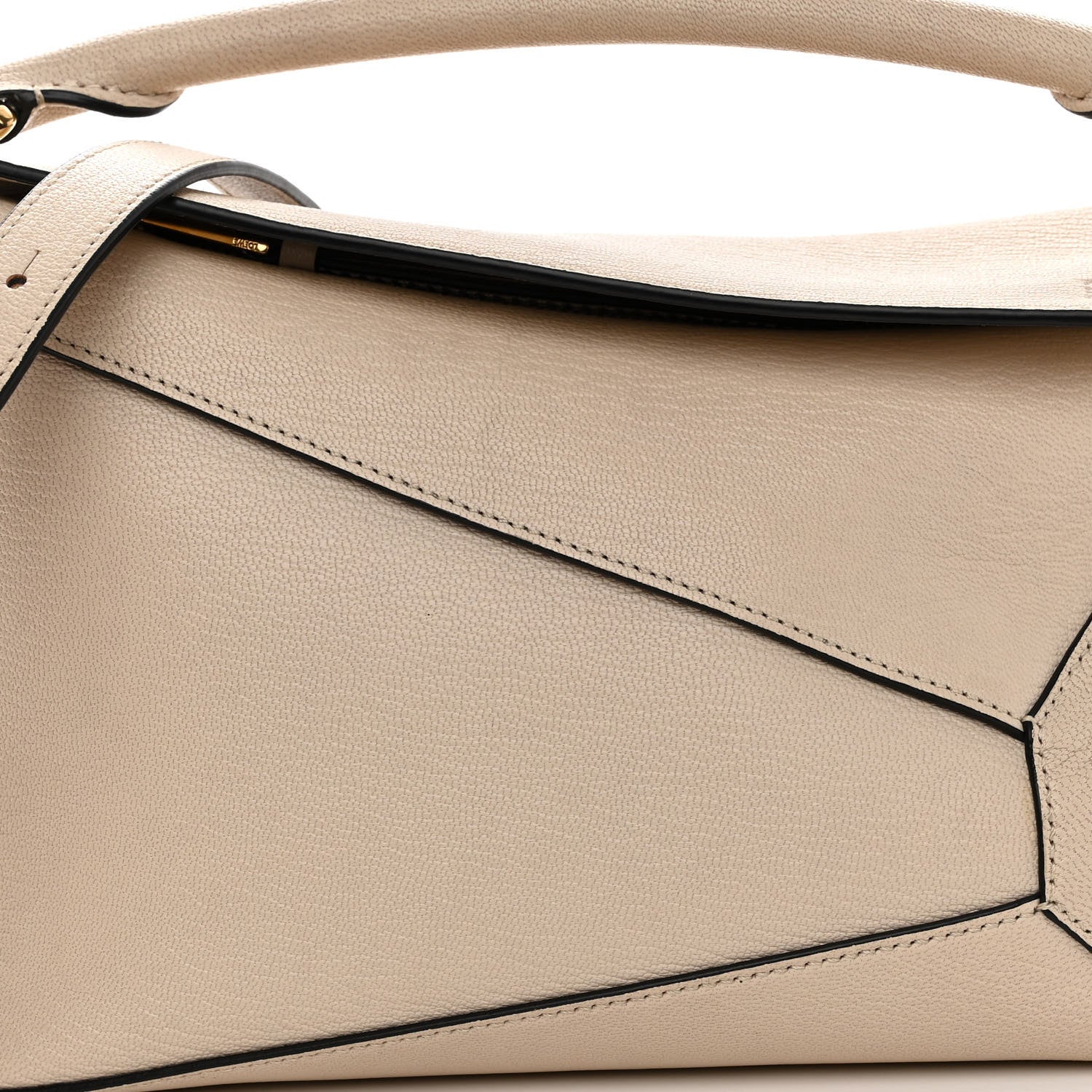 Loewe Goatskin Small Puzzle Edge Bag Angora 7 of 10