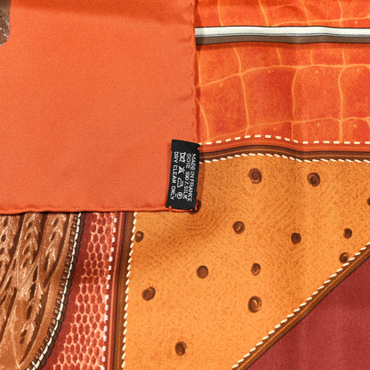 Hermes Silk Tout Cuir Scarf 90 4 of 4