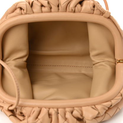 Bottega Veneta Nappa Intrecciato The Mini Pouch Almond 4 of 10