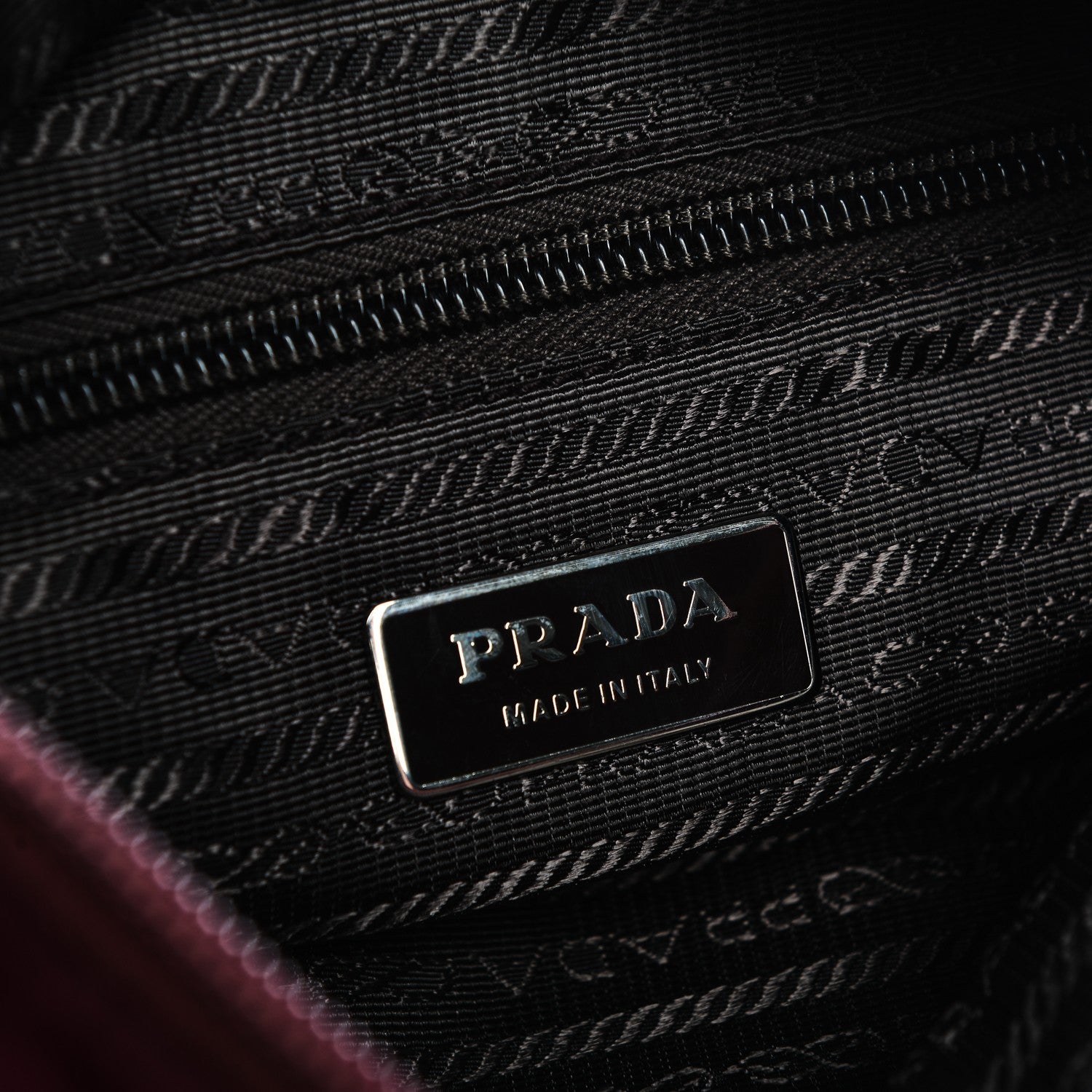 Prada Nylon Vela Messenger Ametista 5 of 8