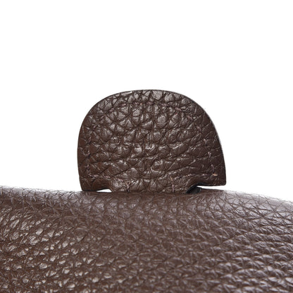 Hermes Taurillon Clemence Evelyne III PM Chocolate 7 of 11