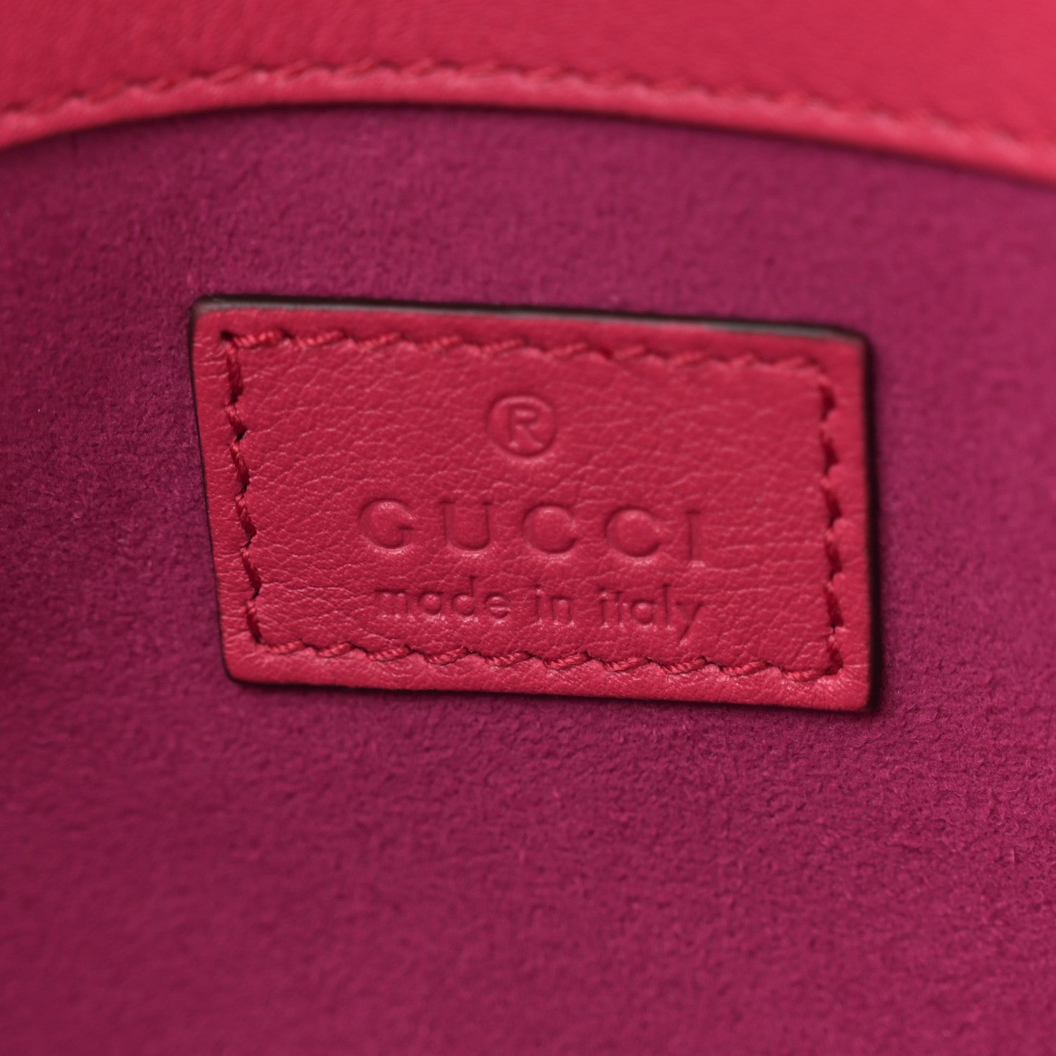 Gucci Canvas Calfskin Crystal GG Monogram Snakeskin Mini Horsebit 1955 Shoulder Bag Pink 6 of 11