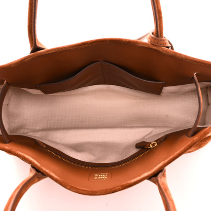 Miu Miu Camoscio Large Aventure Bag 8 of 17