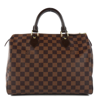 Louis Vuitton Damier Ebene Speedy 30 1 of 8