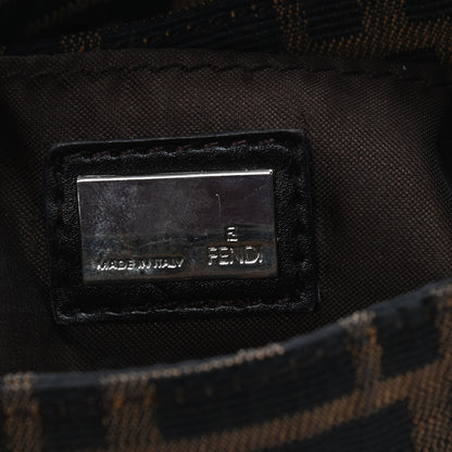 Fendi Zucca Small Chef Shoulder Bag Tobacco 6 of 9