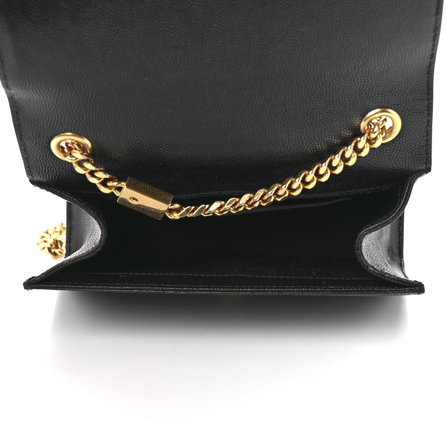 Grain De Poudre Small Monogram Kate Satchel Black