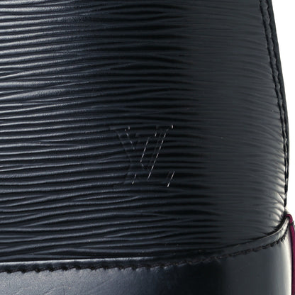 Louis Vuitton Epi Alma BB Black Hot Pink 7 of 13
