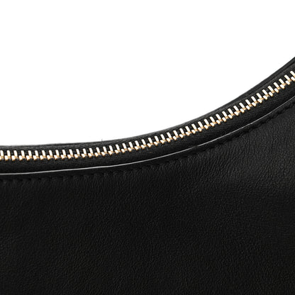 Fendi Vitello Grace Matte Small Fendigraphy Hobo Bag Black 11 of 11