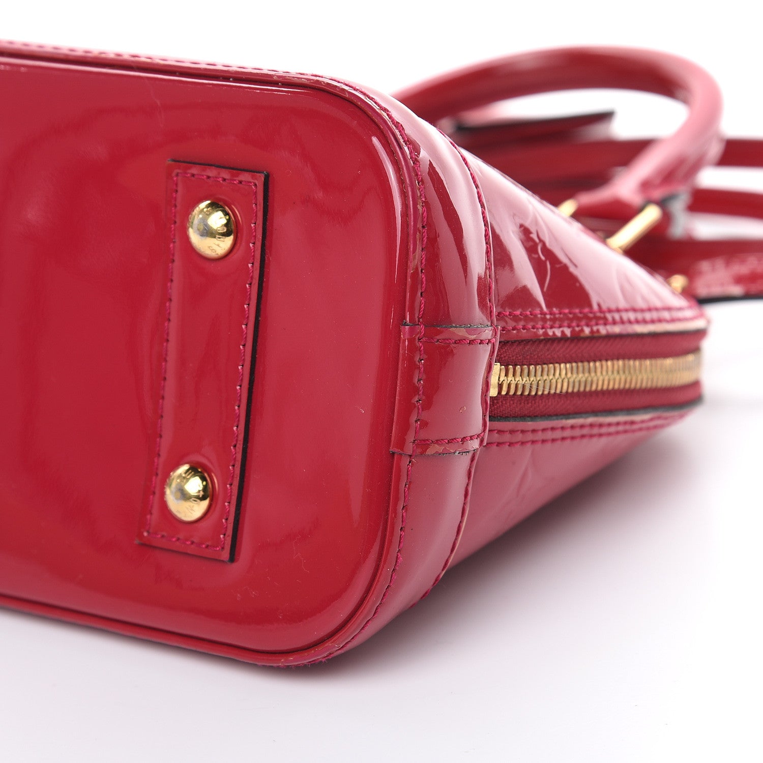 Louis Vuitton Vernis Alma BB Rose Indien 10 of 15