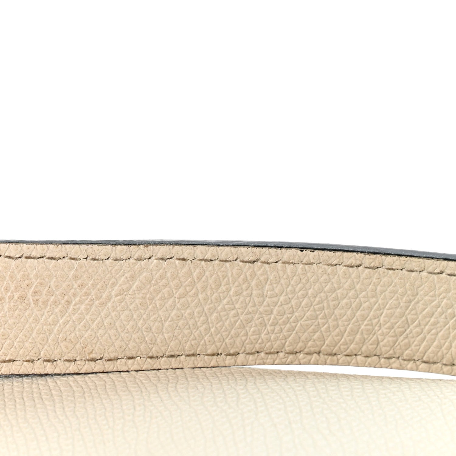 Christian Dior Grained Calfskin Saddle Bag White 13 of 14