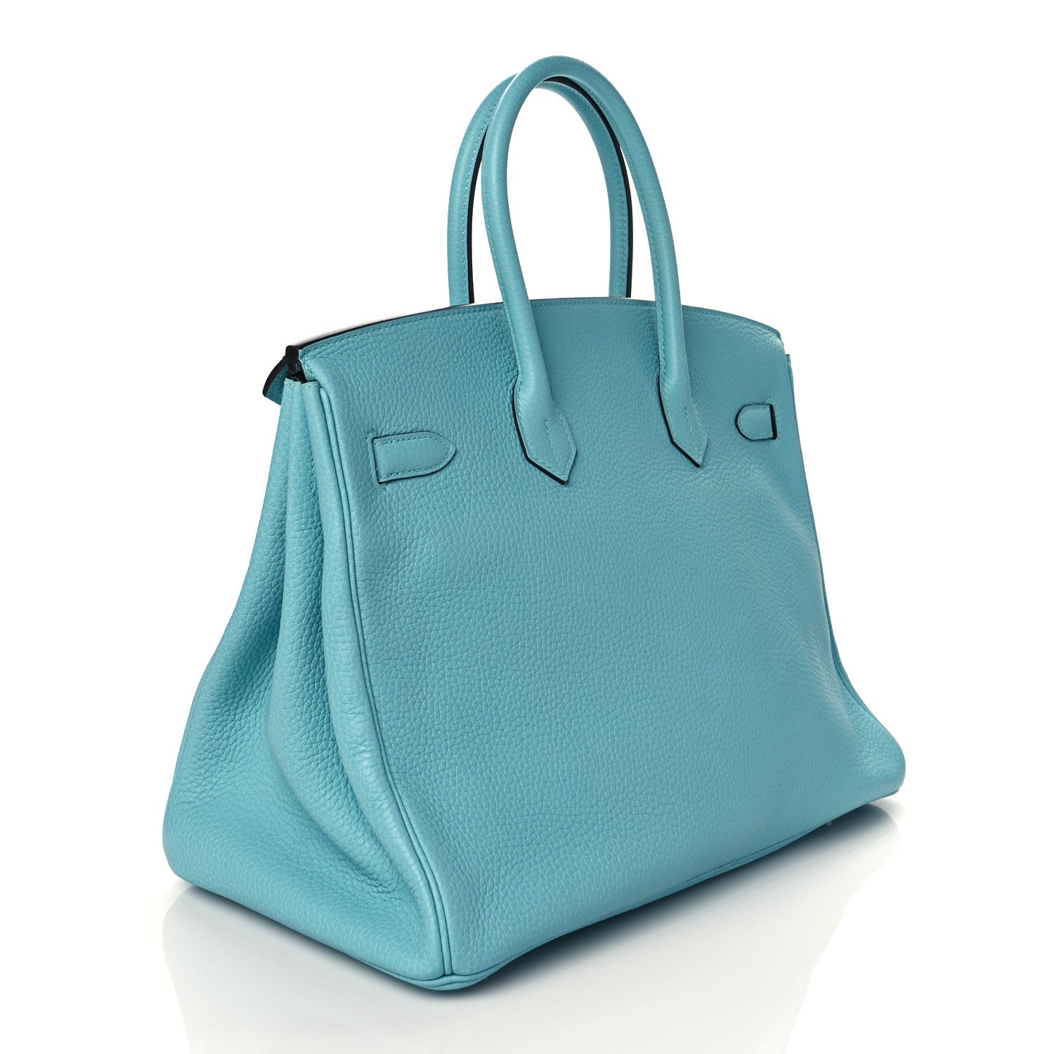 Hermes Togo Birkin 35 Bleu Atoll 2 of 9