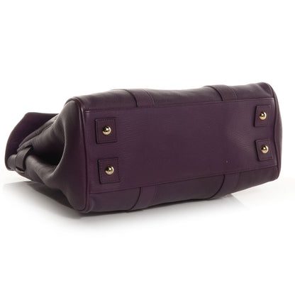 Mulberry Natural Leather Bayswater Aubergine 4 of 10