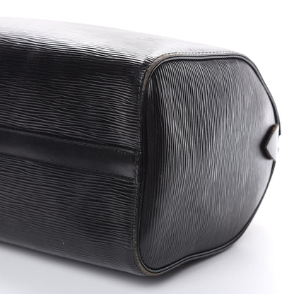 Louis Vuitton Epi Speedy 25 Black 9 of 22
