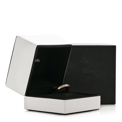 Chanel 18K Beige Gold Mini Coco Crush Ring 55 7.25 5 of 5